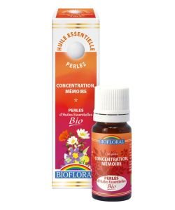 Perles essentielles Concentration-Mémoire BIO, 20 ml